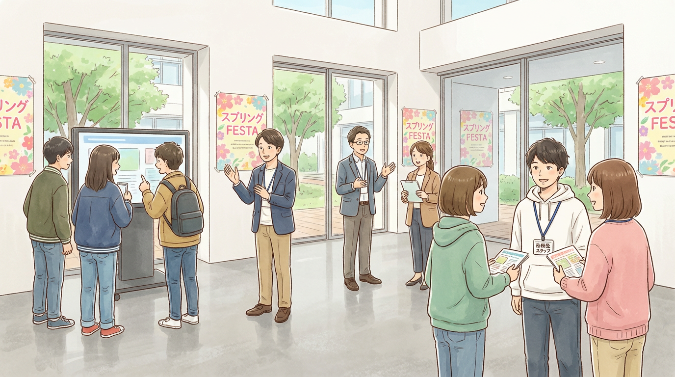 楽しい学校の雰囲気