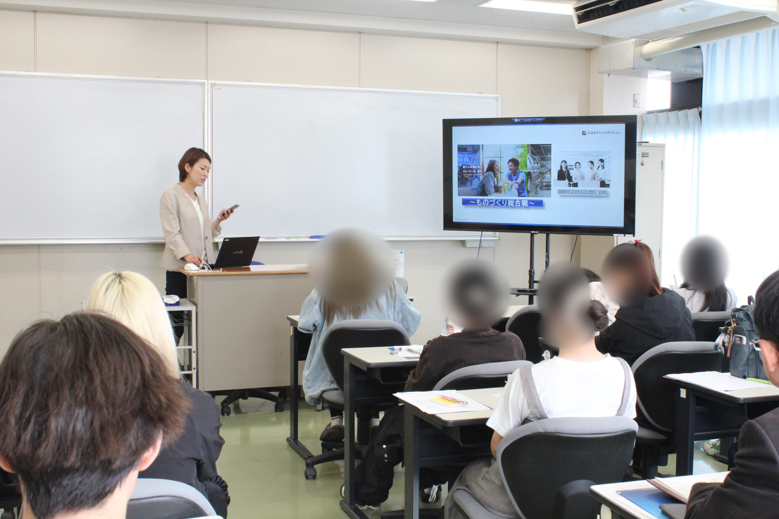 キャムコムグループ様による企業説明会の様子2