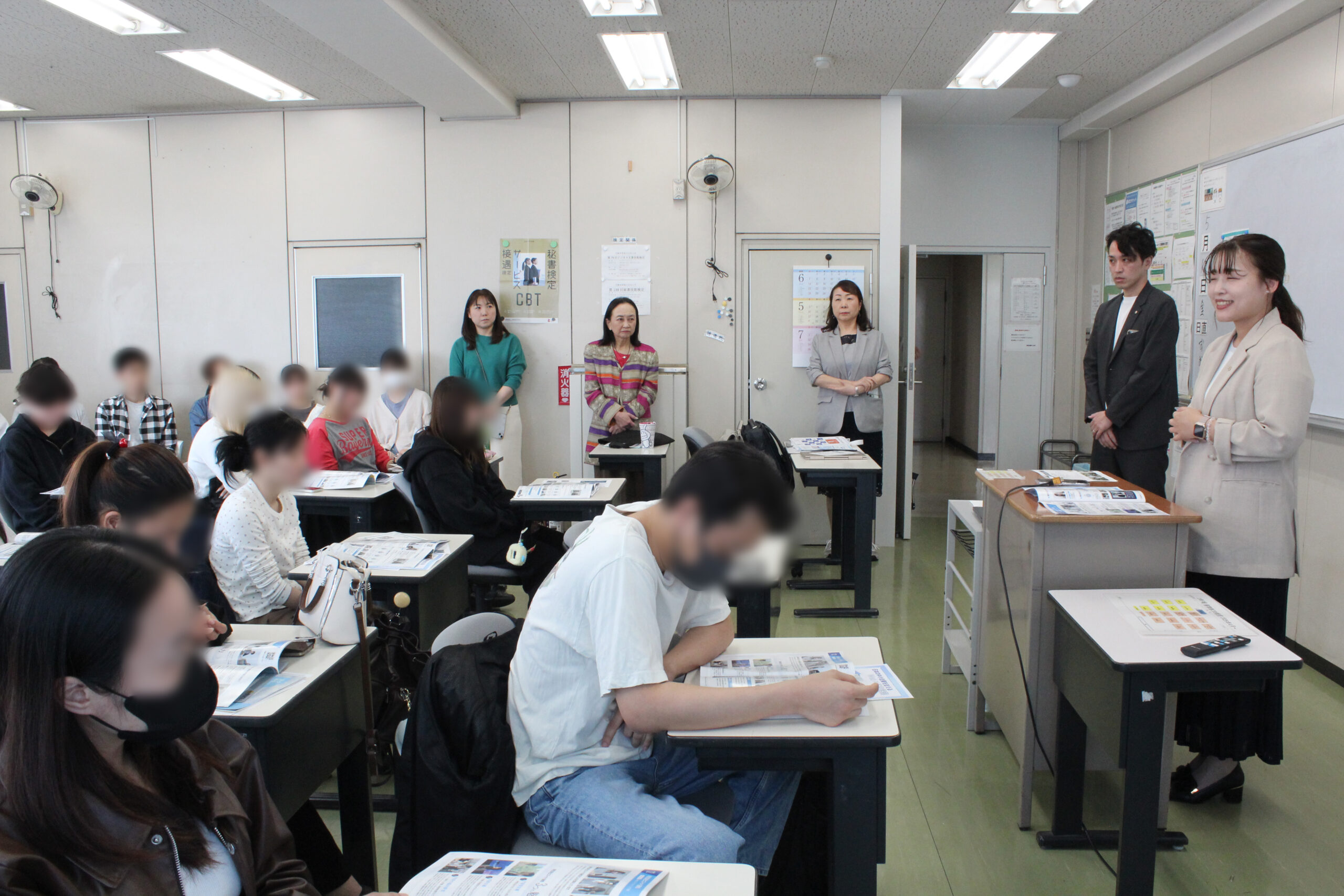株式会社エス・ケイ通信様による企業説明会の様子1
